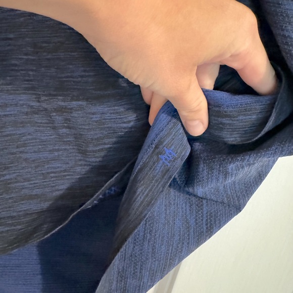 Lululemon Men’s Metal Vent Tech Short Sleeve Performance Shirt in blue - M - Picture 7 of 10